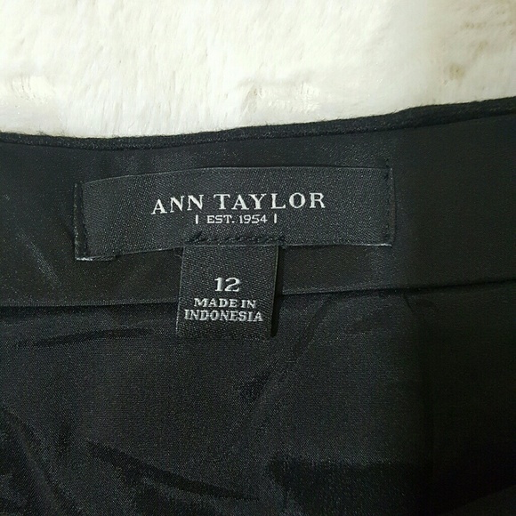 Ann Taylor Charcoal Gray Skirt Size 12 - Picture 2 of 4